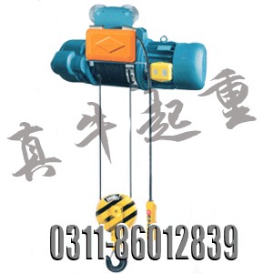 供应双速钢丝绳电动葫芦
